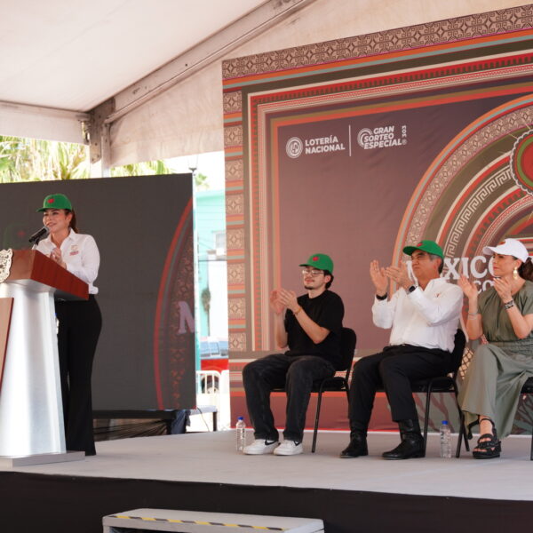Nuevo Laredo, puerta de México al migrante, es sede del gran sorteo especial 303 de la Lotería Nacional