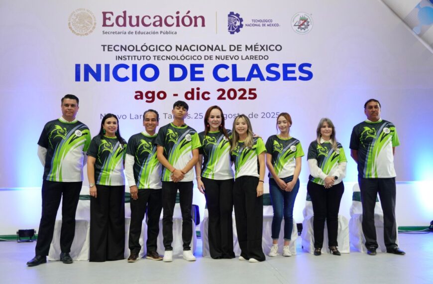 Encabeza la alcaldesa el arranque del ciclo escolar del Tec de Nuevo Laredo