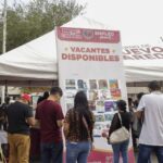 Gran respuesta ciudadana en el programa Empleo en tu colonia en la plaza Miguel Hidalgo