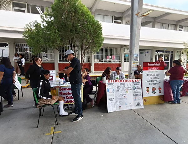 Dan arranque oficial a la Semana Nacional de Salud en instalaciones del Conalep