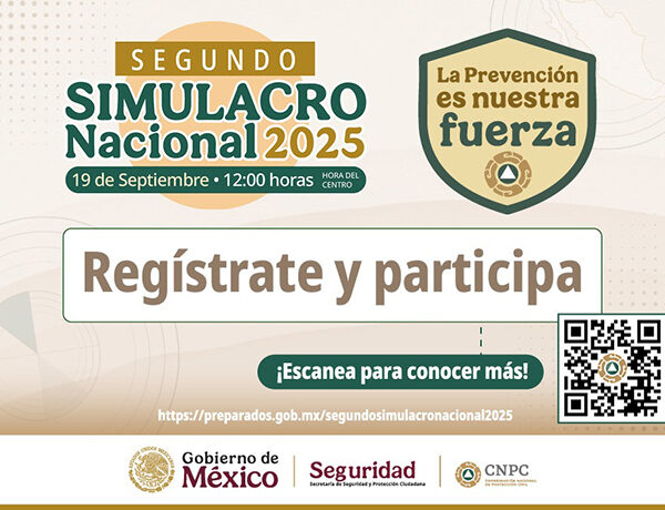 Convoca Protección Civil Tamaulipas a sumarse al Simulacro Nacional 2025