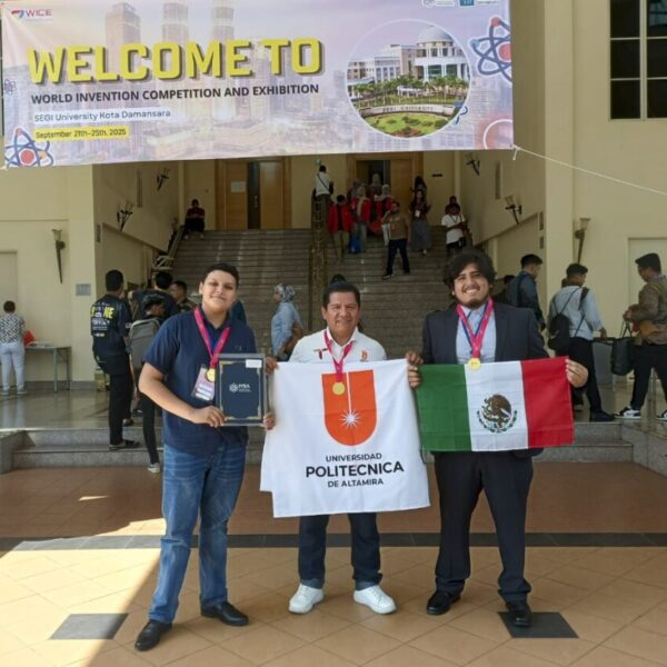 Ganan dos estudiantes de Tamaulipas competencia mundial de inventores