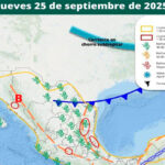 Golpeará este jueves el frente frío 4; generará lluvias pero seguirán las altas temperaturas
