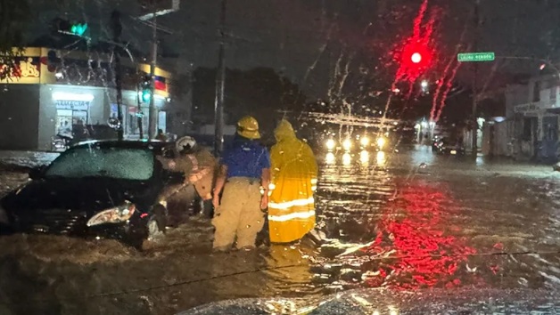 Fuertes lluvias dejan severas inundaciones en diferentes regiones de Tamaulipas