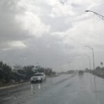 Se registran fuertes lluvias en distintos sectores de Nuevo Laredo este jueves