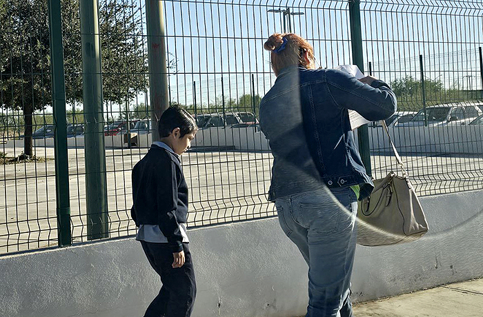 Se registra ausentismo a clases del 10% en primer día de bajas temperaturas