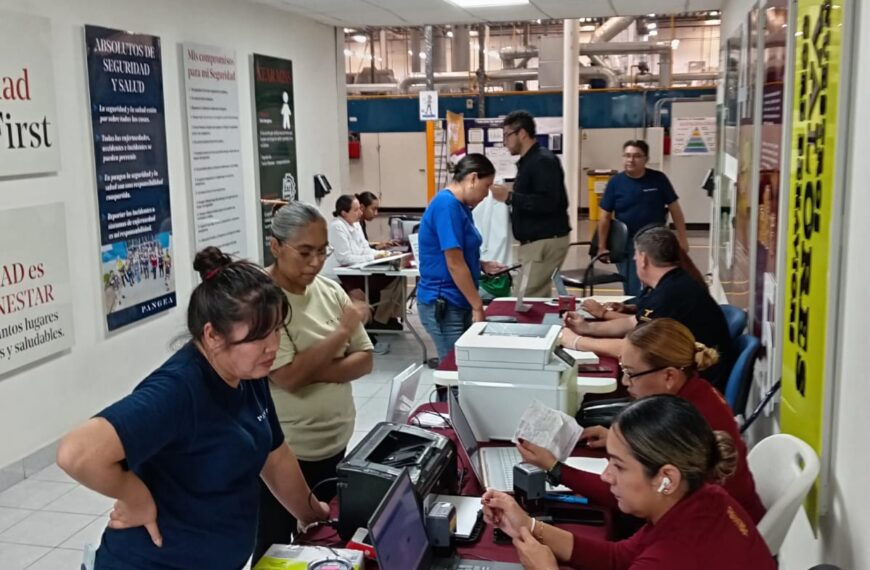 Acercan servicios municipales a trabajadores de GST Pangea con Brigadas en tu empresa