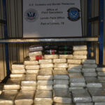 Incautan tras inspección canina más de 4.4 millones de dólares en cocaína en el Puente 3