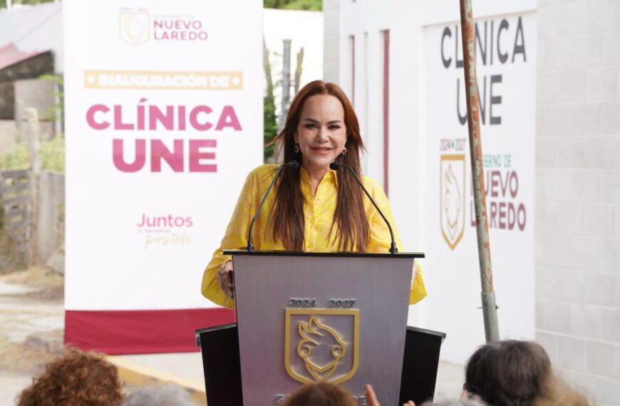 Inaugura alcaldesa decimotercera clínica municipal UNE Doctora Bertha Estela Pérez Romero