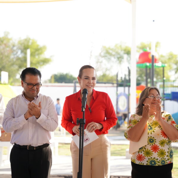 Alcaldesa entrega nuevas obras que mejoran el entorno social y la movilidad al sur de Nuevo Laredo