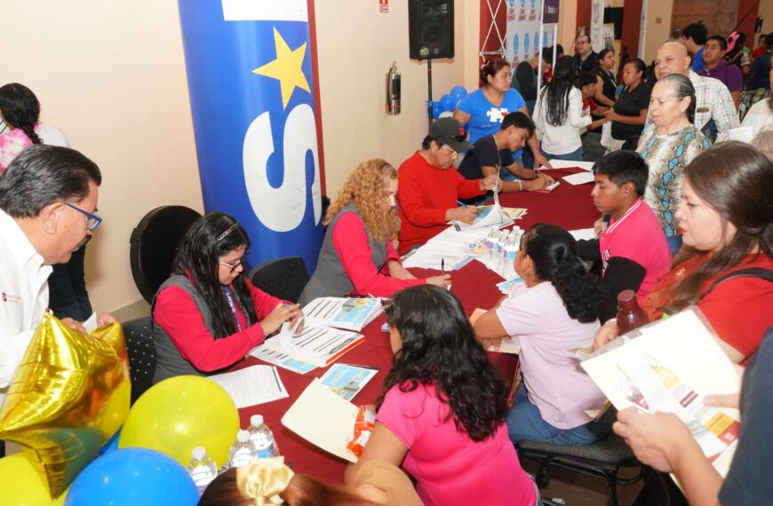 Impulsan desarrollo económico en Nuevo Laredo con la Feria Nacional de Empleo para Grupos Vulnerables 2025