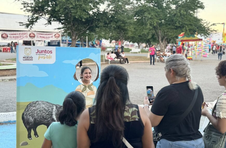 Familias disfrutan de Nuevo Laredo en la Feria Tamaulipas 2025