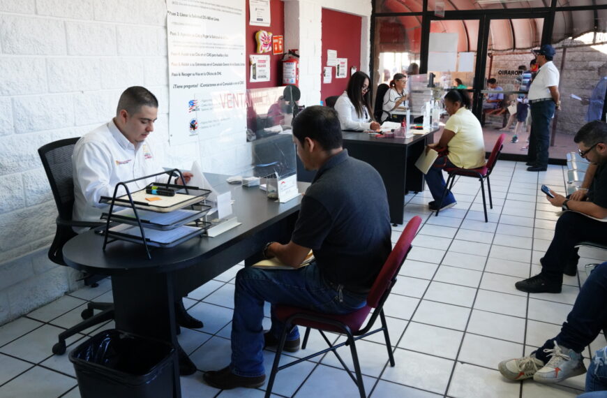 Aumenta la demanda de pasaportes en Nuevo Laredo: 120 citas diarias disponibles