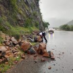 Alertan extremar precauciones contra derrumbes y deslaves en carreteras de Tamaulipas