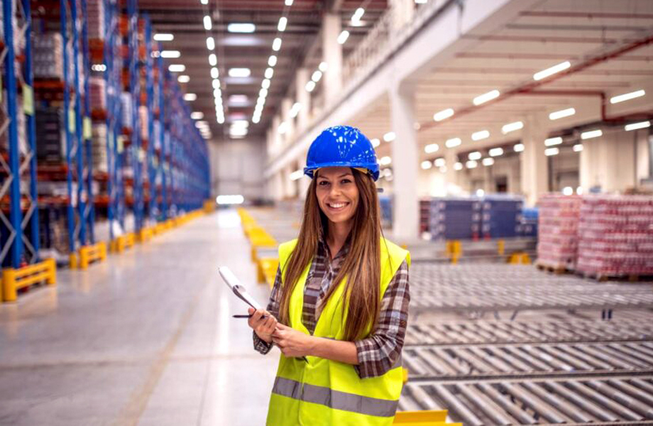 Estudiante de la Universidad Tecnológica de Nuevo Laredo realiza práctica de logística en almacén internacional, supervisando procesos de transporte y distribución.