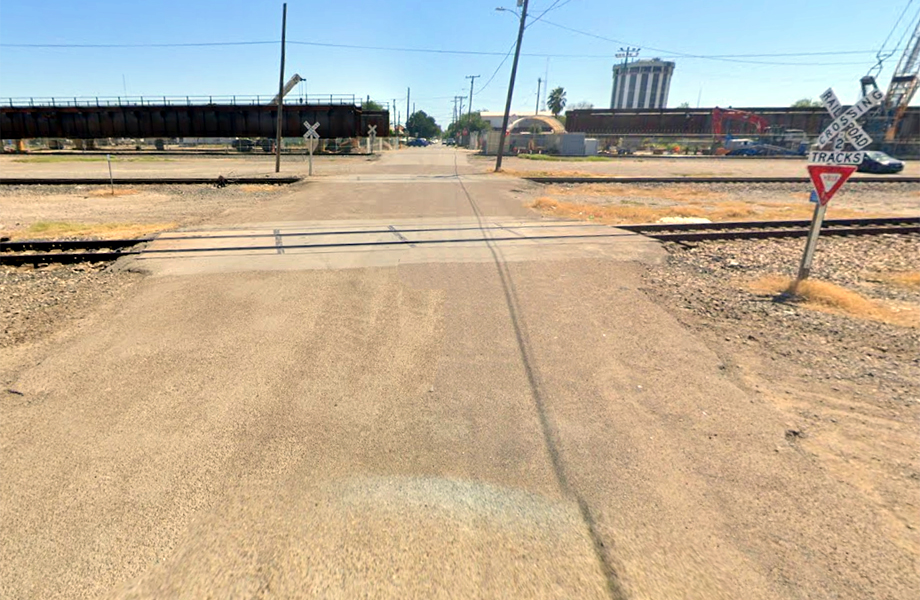 Vas del tren en Laredo donde una mujer perdi el brazo al intentar recuperar una sandalia entre vagones en movimiento