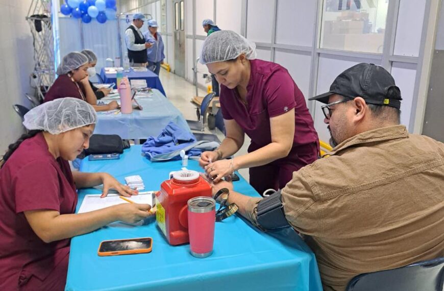 Gobierno municipal acerca los servicios de salud a las empresas de Nuevo Laredo