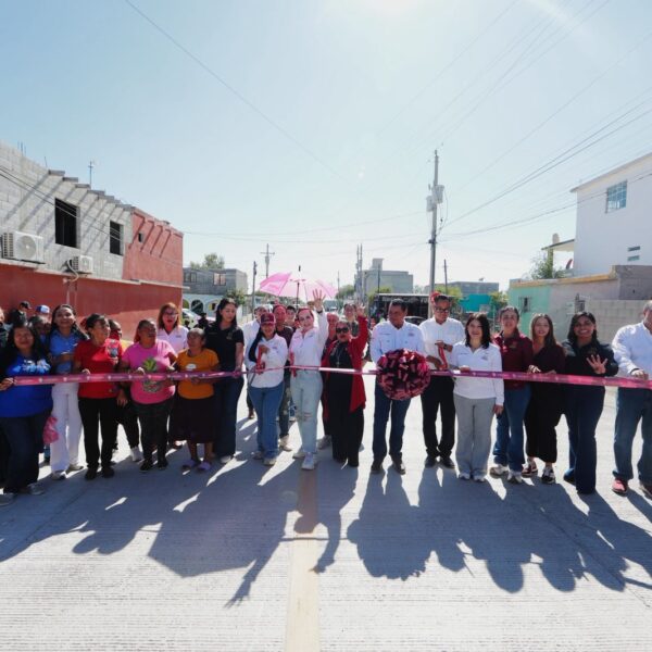 Carmen Lilia transforma colonia Los Olivos con más de 14 millones de pesos en repavimentaciones