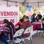 Gran respuesta ciudadana en el programa Empleo en tu colonia en la plaza Hidalgo