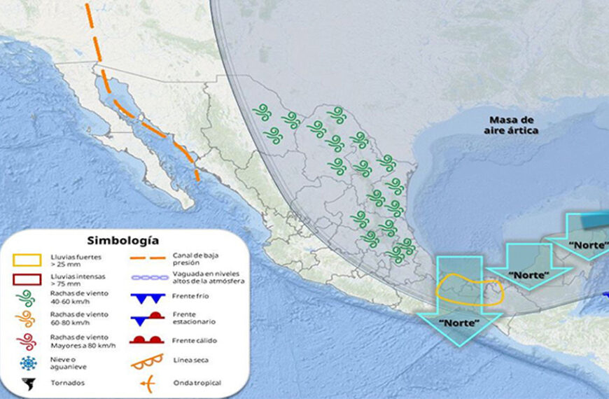 Por llegada de masa de aire ártica anuncian amaneceres gélidos en las zonas altas de Tamaulipas