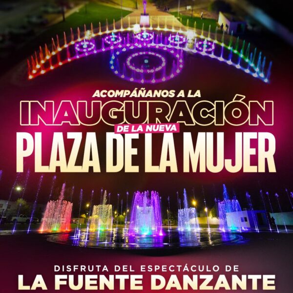 Invita gobierno municipal a la gran inauguración de la Plaza de la Mujer el 18 de noviembre