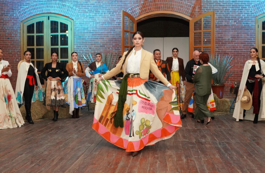 Arte, moda y tradición se unen en Voces de 1910, espectáculo que celebró la identidad mexicana en Nuevo Laredo