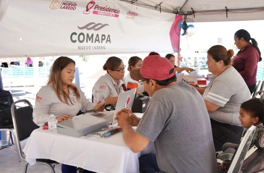 Presidencia cerquita de ti lleva servicios municipales a la colonia Los Olivos