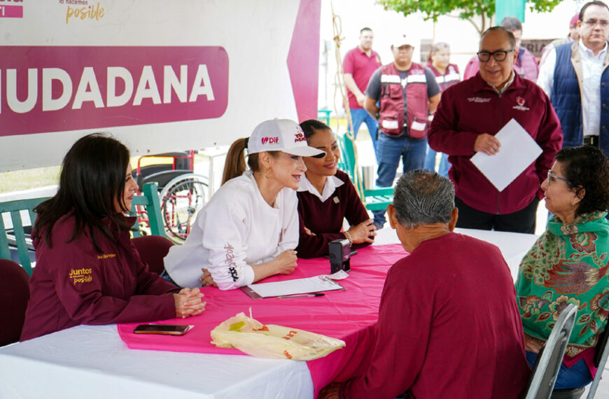 Presidencia cerquita de ti fortalece la cercanía con los vecinos de la colonia Buenavista