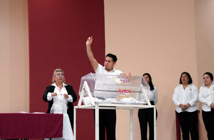 Realizan sorteo de conscriptos del Servicio Militar Nacional clase 2007 y remisos en Nuevo Laredo