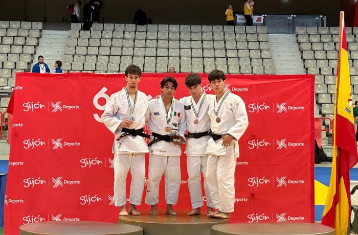 Judoca de Tamaulipas conquista medalla de oro en la Supercopa de España