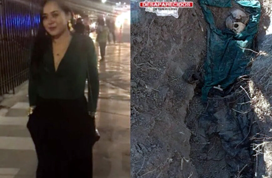 Osamenta hallada en una fosa clandestina podría ser de Lucía, joven desaparecida en Reynosa desde 2019