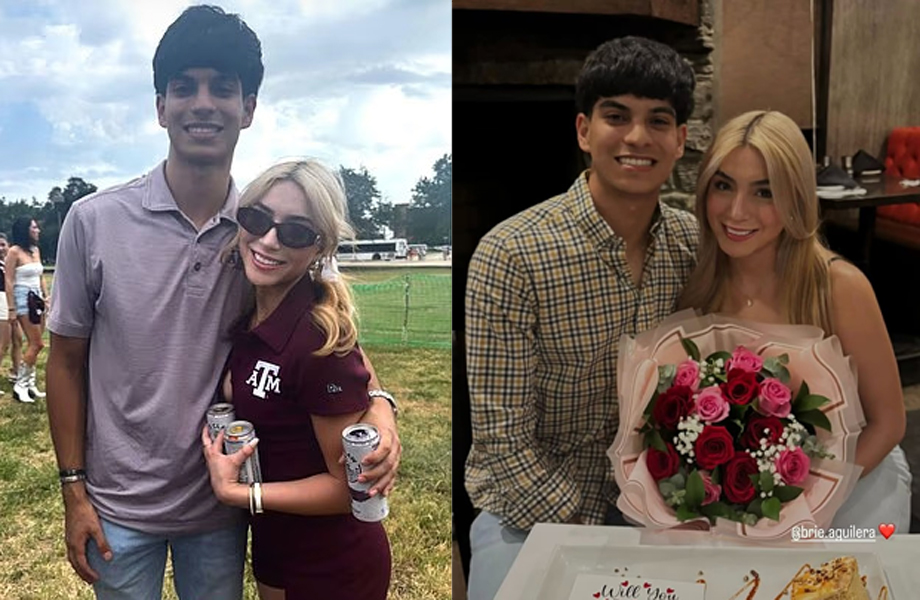 Imgenes cariosas de Aguilera y Snchez juntos estn pegadas en las redes sociales de la pareja incluidas dos del 15 de febrero y el 2 de marzo en las que se abrazan mientras sonren a la cmara