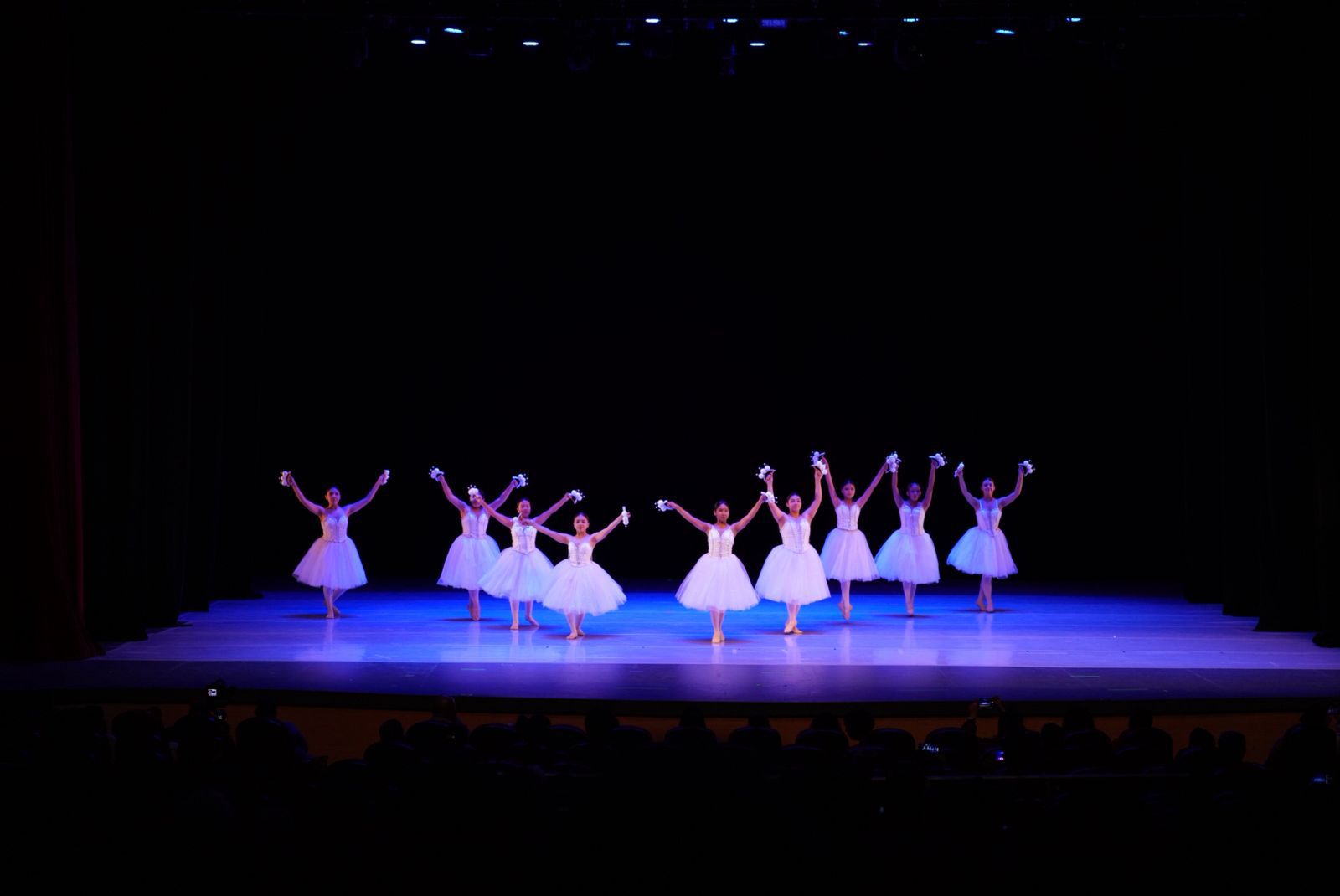 Presentacin de ballet durante la Gala de Invierno en Nuevo Laredo