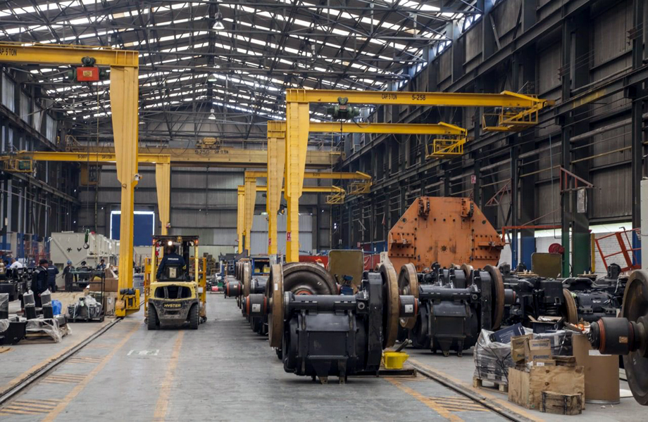 Infraestructura ferroviaria para mantenimiento del tren SaltilloNuevo Laredo