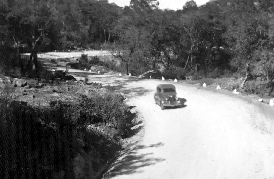 Carretera MxicoLaredo en el tramo Pinalito cerca de Jacala Hidalgo