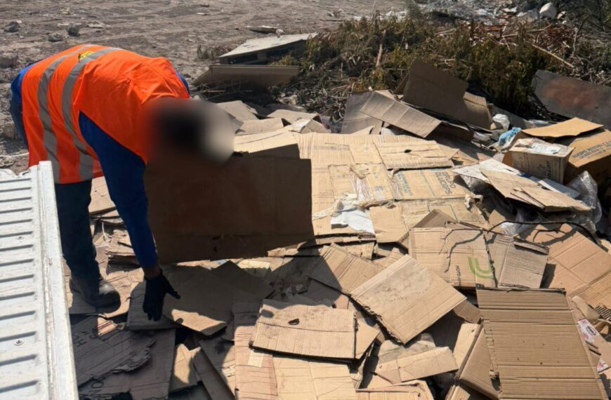 Gobierno municipal pide evitar tirar basura en vía pública; sancionan a responsable tras evidencias encontradas