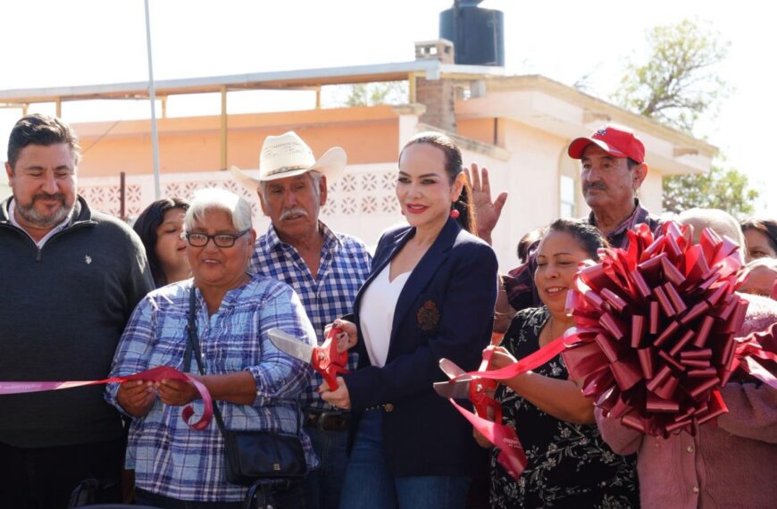 Gobierno de Carmen Lilia entrega obras estratégicas de drenaje y colectores pluviales en 3 colonias de Nuevo Laredo