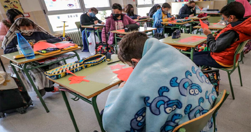 Suspenderían clases si baja la temperatura hasta 5 grados o menos en Tamaulipas