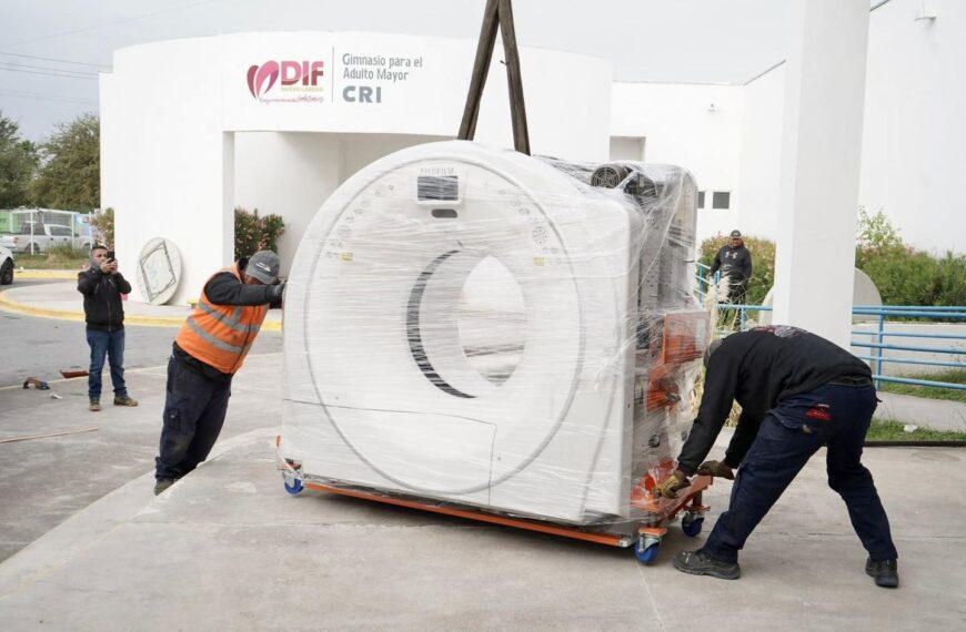 Llega al CRI del DIF Nuevo Laredo tomógrafo para fortalecer atención médica de las familias vulnerables