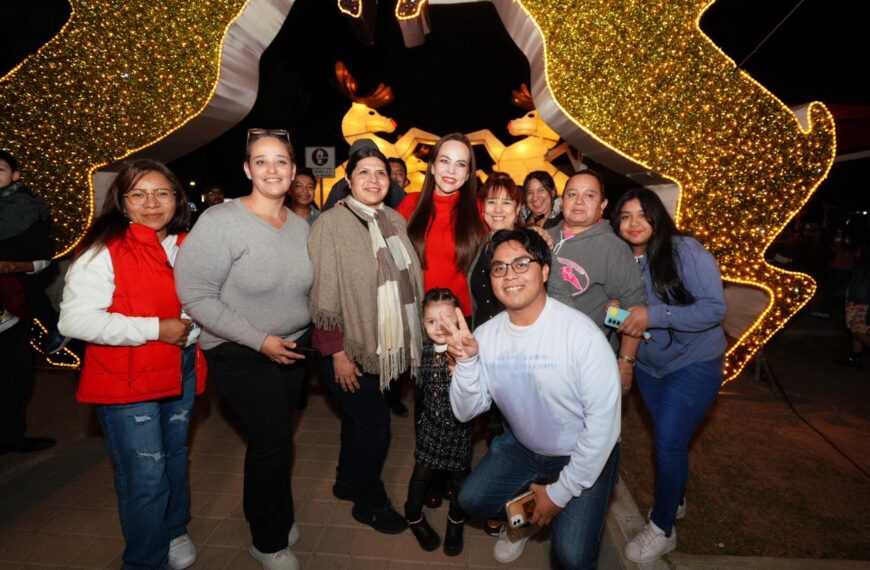 Invita presidenta municipal a vivir una navidad en paz, unión y esperanza