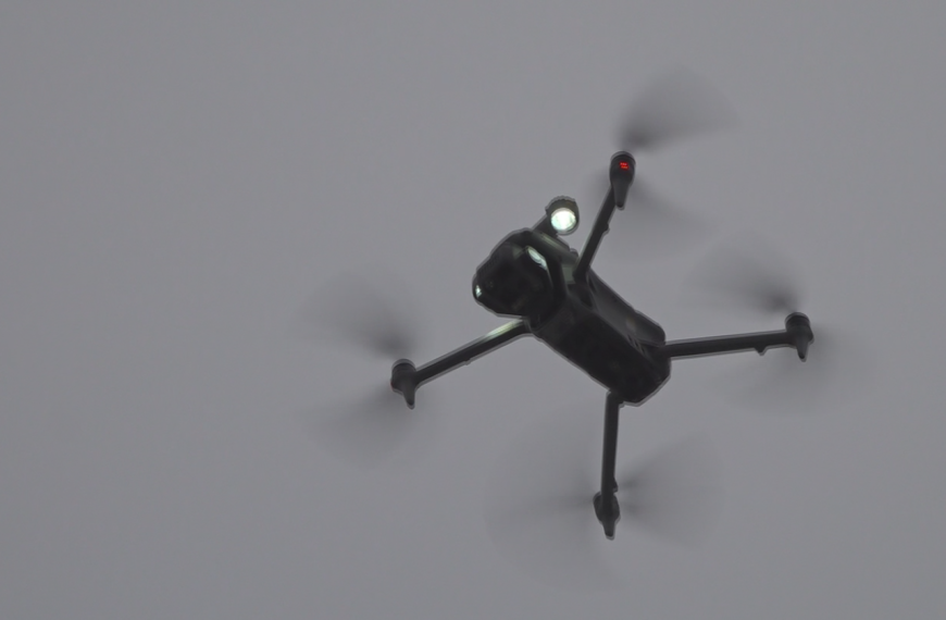 La policía de Laredo usa drones para responder a la delincuencia en el centro