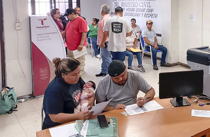 Trabajan las oficialías del Registro Civil con guardias en vacaciones decembrinas