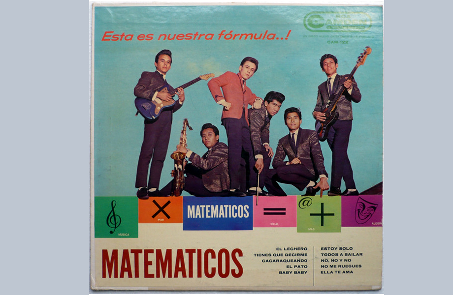 Imagen promocional del disco Esta es nuestra frmula de Los Matemticos
