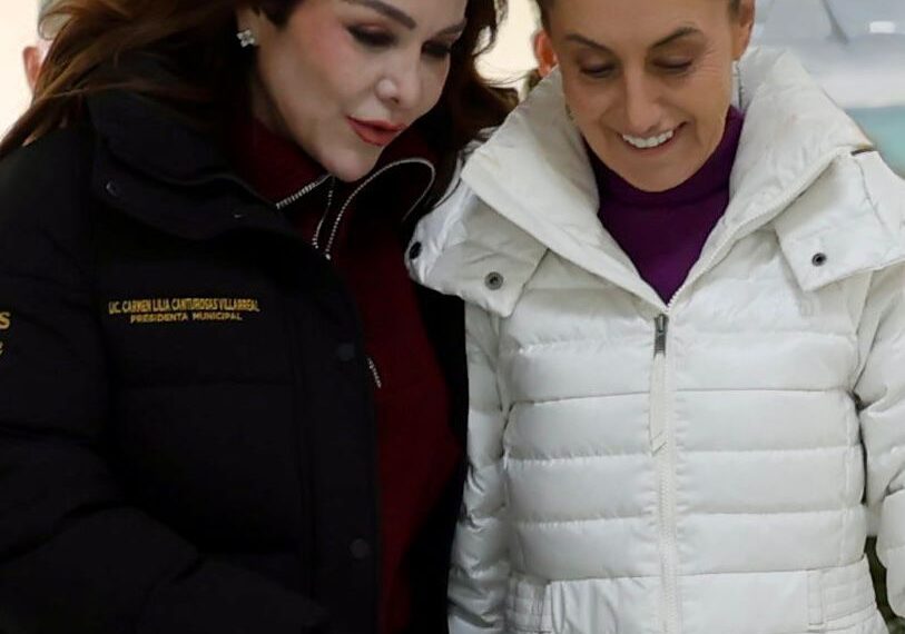 Claudia Sheinbaum y Carmen Lilia Canturosas supervisan áreas del complejo de la ANAM, que coordinará las operaciones aduaneras a nivel nacional.