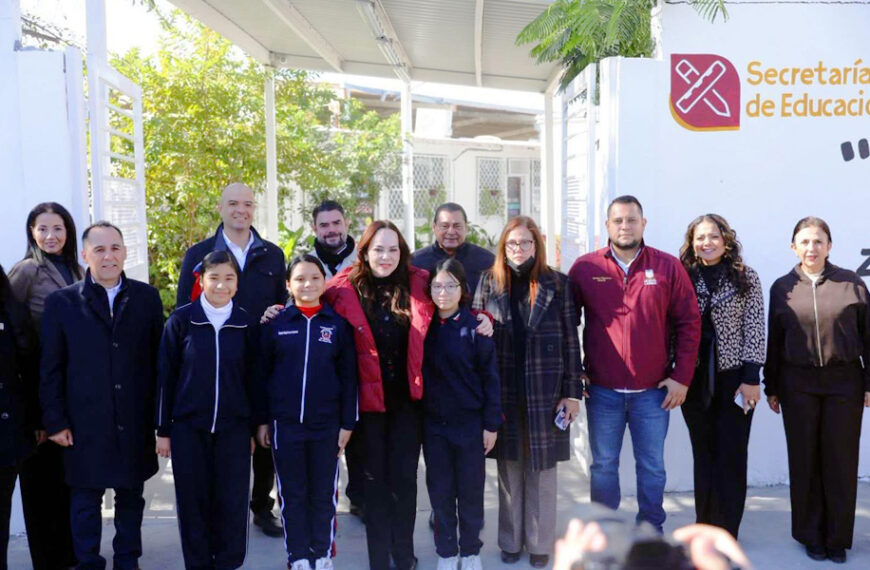 Gobierno de Nuevo Laredo fortalece la infraestructura educativa en la Nueva Era