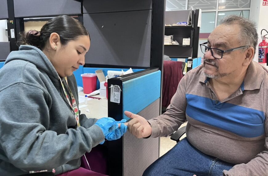 Realizarán jornada integral de salud mañana con pruebas de hemoglobina glucosilada gratis