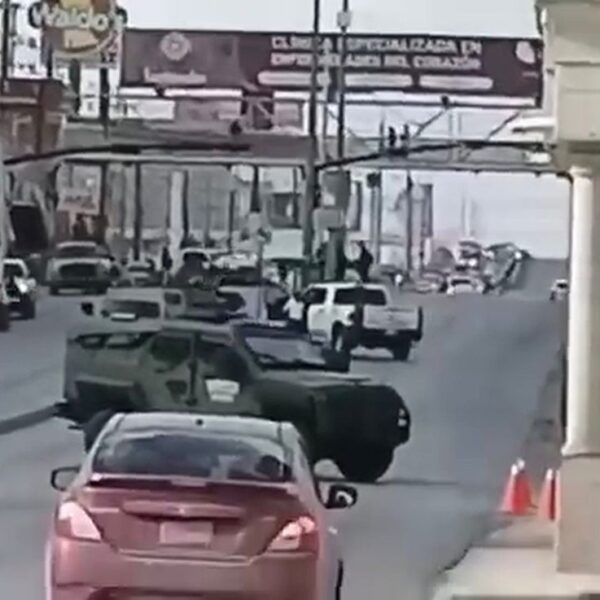 Moviliza objeto sospechoso a fuerzas federales en Reynosa, previo a visita de Sheinbaum