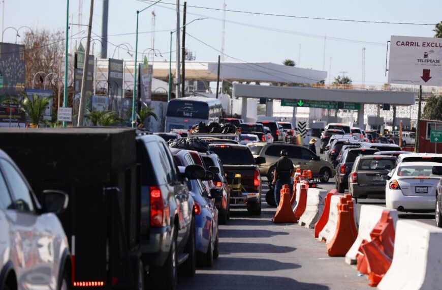 Nuevo Laredo se consolida como frontera preferida por paisanos en su regreso a Estados Unidos