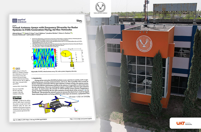 Desarrollan en la UAT nuevo sistema de monitoreo con drones para sector agrícola