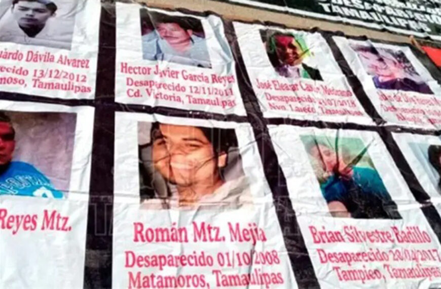 Gobierno federal reduce presupuesto de 2026 para búsqueda de personas desaparecidas en Tamaulipas